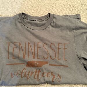 Gray Tennessee Volunteers tshirt